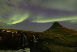 Aurora Boreal na Islândia