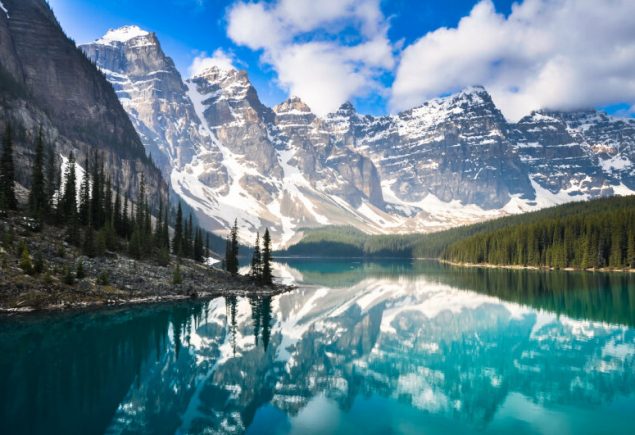 Lago no Canadá