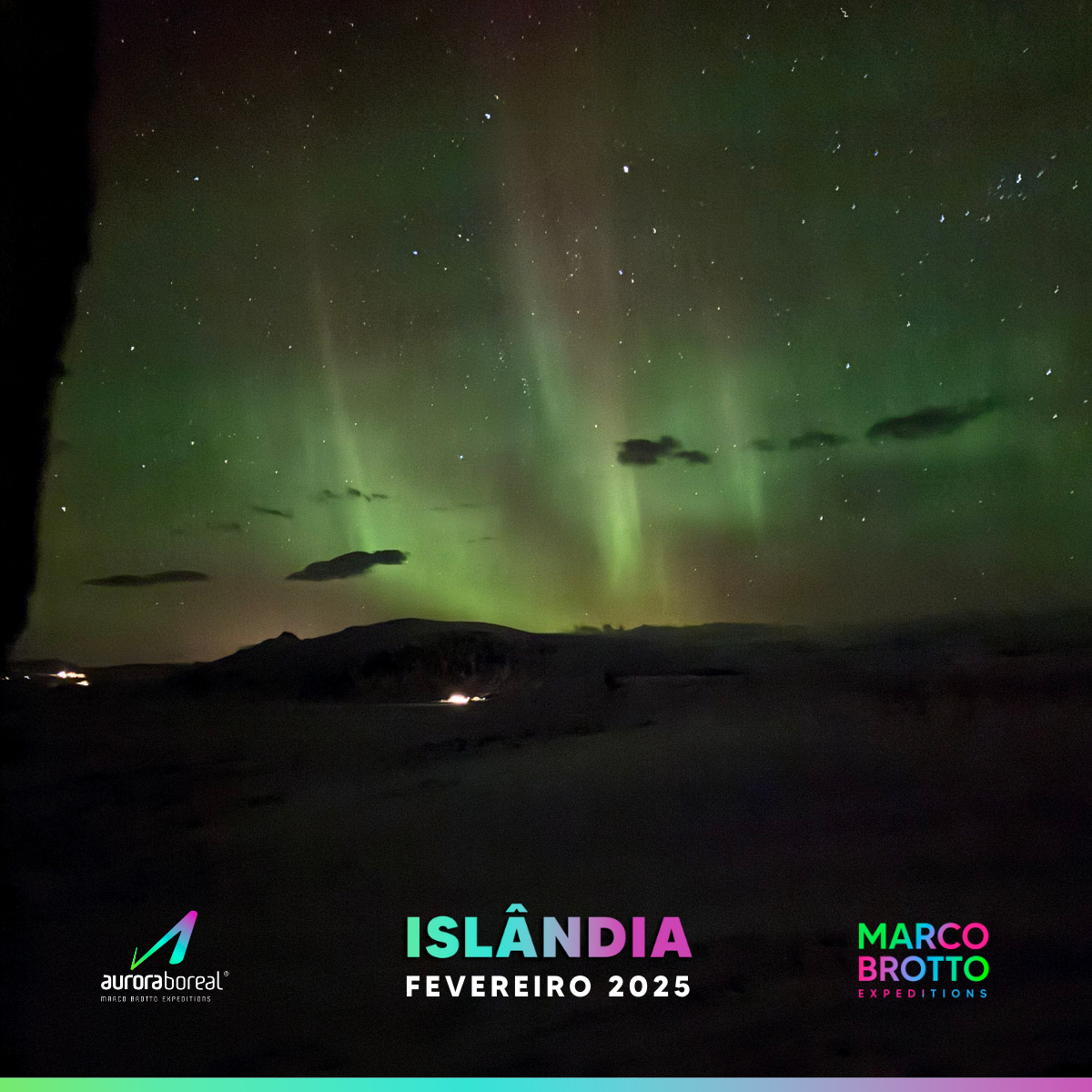 Pois ele é o verdadeiro Caçador de Aurora Boreal.
